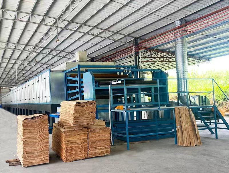 fully automatic veneer dryer