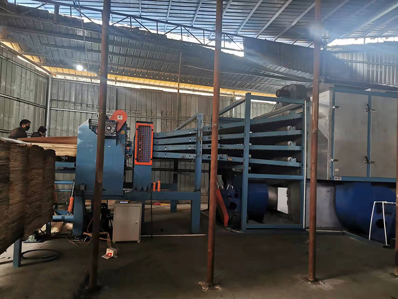 4deck roller veneer dryer