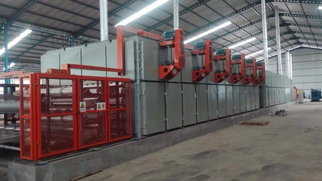 Séchoir à jet de placage de ceinture de maille