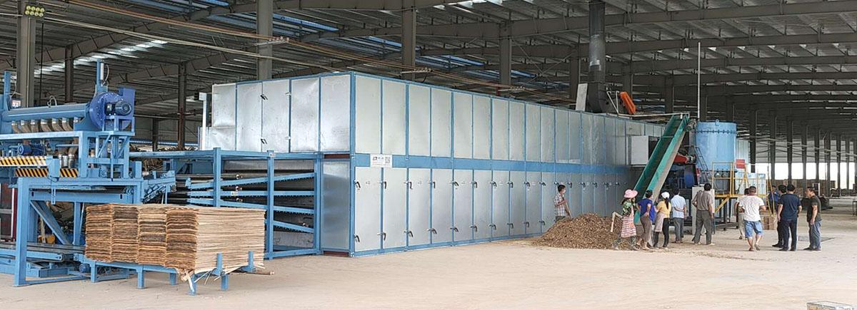 Roller Veneer Dryer