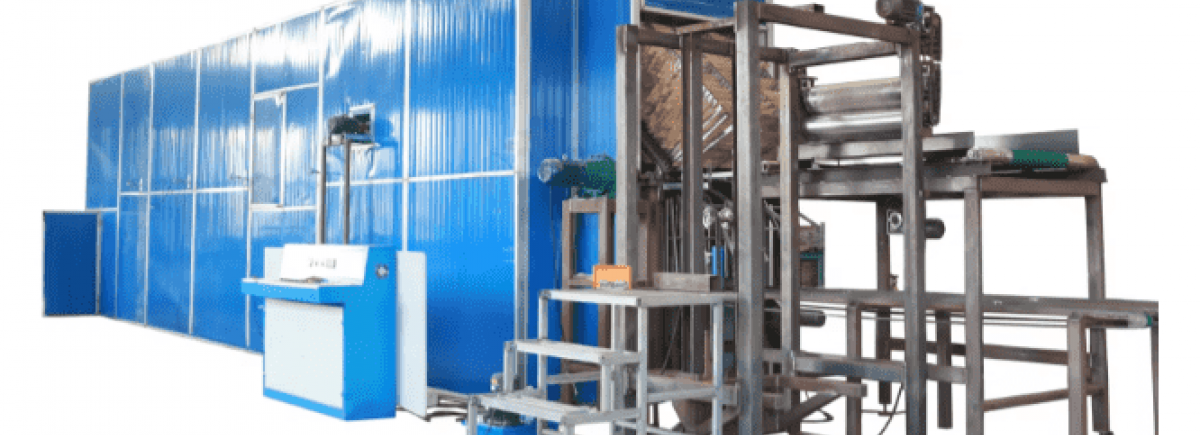 vertical veneer dryer