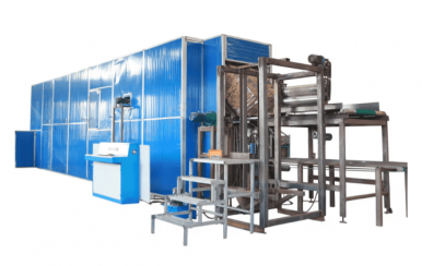 vertical veneer dryer