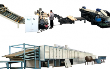 veneer production line