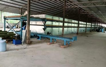 roller veneer dryer